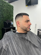 Fade haircut at Carlis Barbershop
